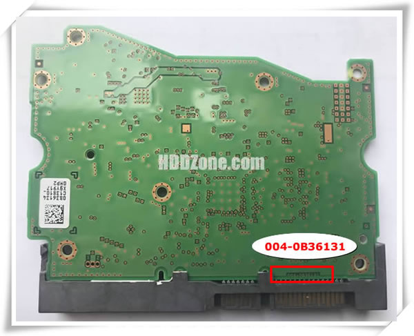 WD PCB 004-0B36131 PCB Number
