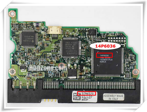 IBM PCB 07N6570 Main Controller IC Number