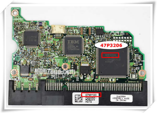 IBM PCB 07N9100 Main Controller IC Number