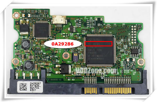 Hitachi PCB 0A29286 Main Controller IC Number