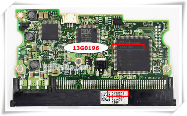 Hitachi PCB 0A30212 Main Controller IC Number