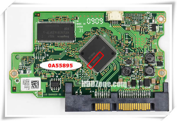 Hitachi PCB OA55895 Main Controller IC Number