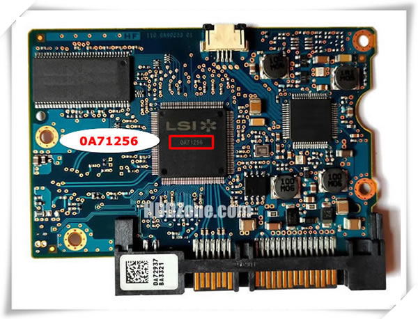 Hitachi PCB OA71256 Main Controller IC Number