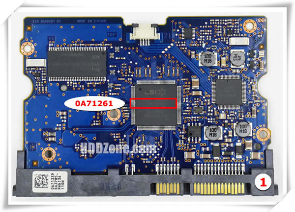 Hitachi PCB OA71261 Type 1