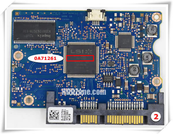 Hitachi PCB OA71261 Type 2