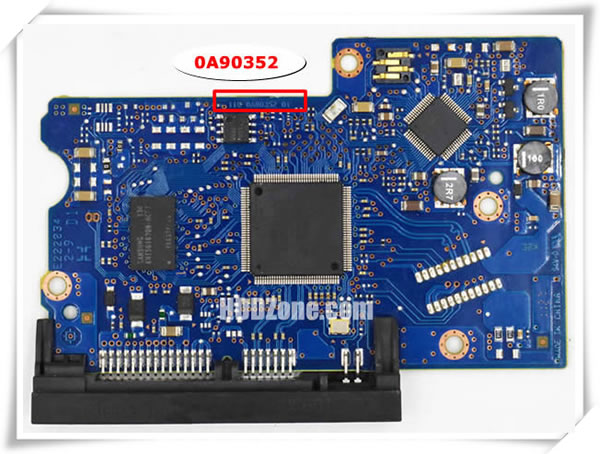 Hitachi PCB 0A90352 Main Controller IC Number