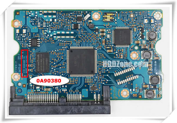 Hitachi PCB 0A90380 Main Controller IC Number