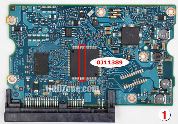 Hitachi PCB 0J11389 Type 1