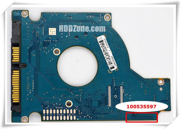 Seagate PCB 100535597 PCB Number
