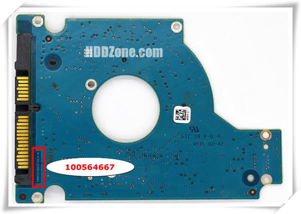 Seagate PCB 100564667 PCB Number