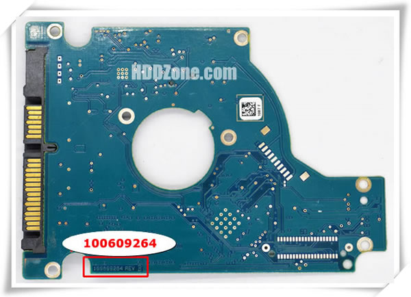 PCB Per Hard Disk Seagate ST1500LM003, Scheda Circuito 100609264 REV B, Per Ricambi O Non Funzionante