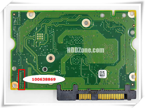 Seagate PCB 100638869 PCB Number