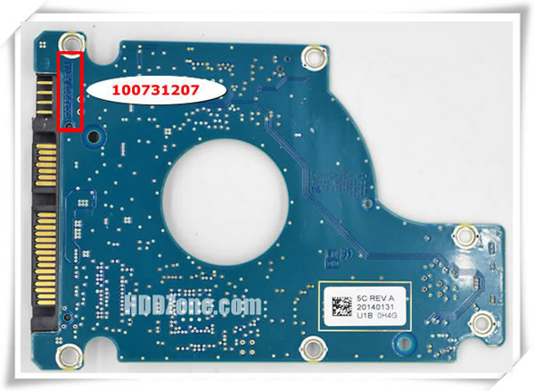 Seagate PCB 100731207 PCB Number