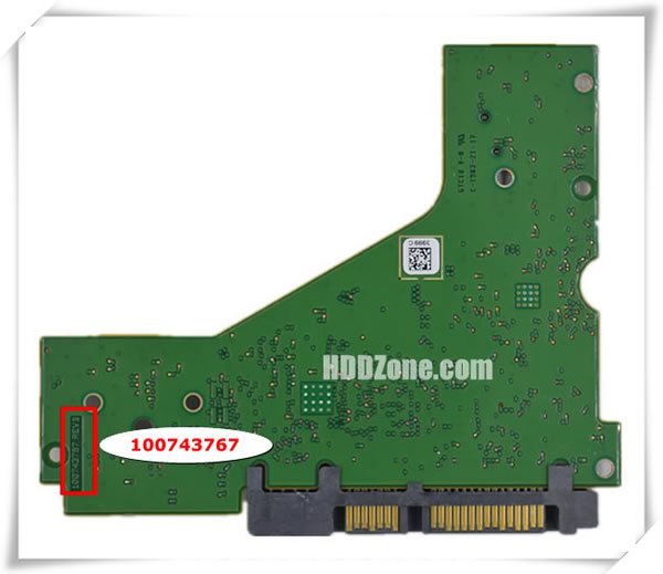 Seagate PCB 100743767 PCB Number