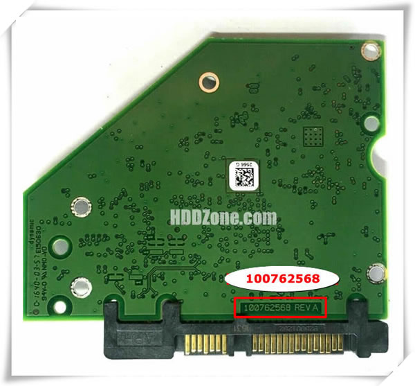 Seagate PCB 100762568 PCB Number