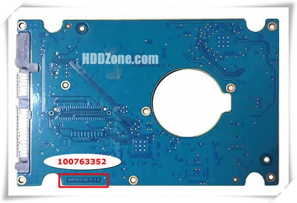 Seagate PCB 100763532 PCB Number