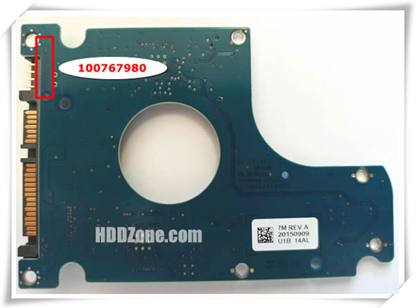Samsung PCB 100767980 PCB Number