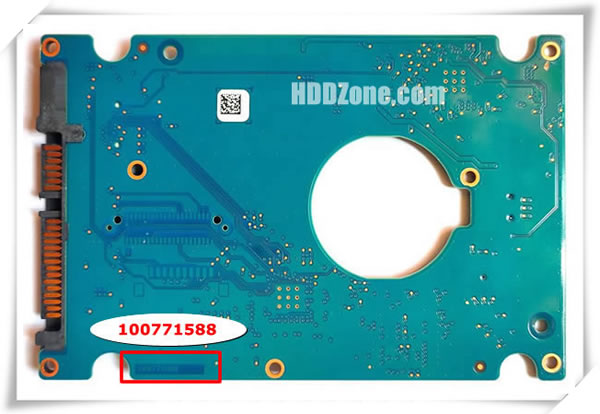 Seagate PCB 100771588 PCB Number