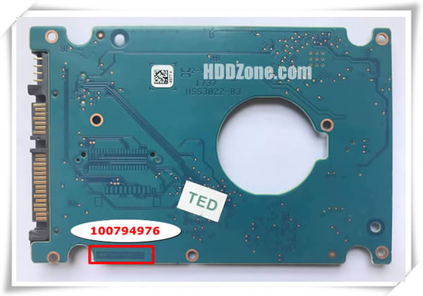 Seagate PCB 100794976 PCB Number