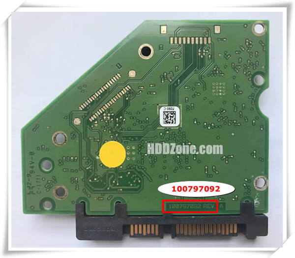 Seagate PCB 100797092 PCB Number
