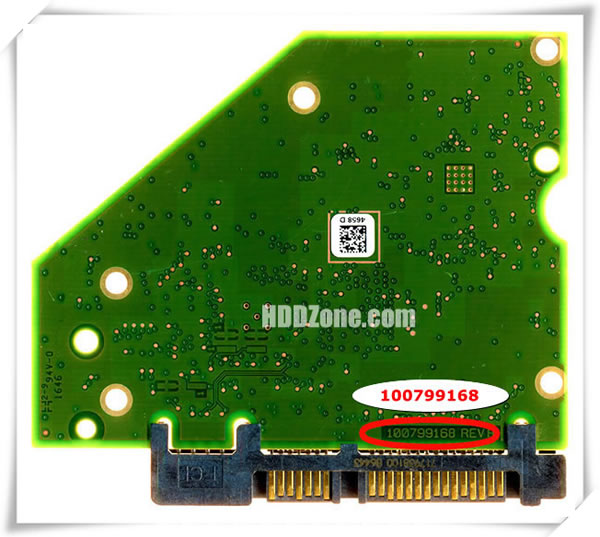Seagate PCB 100799168 PCB Number