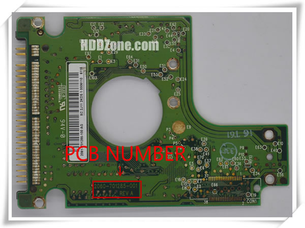 WD PCB 2060-701285-001 PCB Number