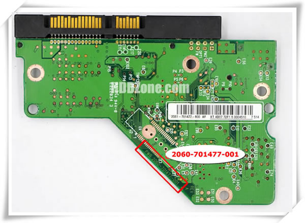 WD PCB 2060-701477-001 PCB Number
