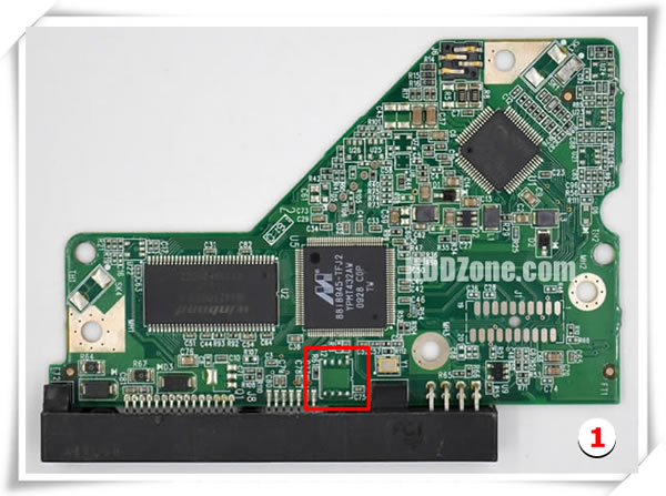 Carte Contrôleur PCB Pour Disque Dur WD10EADS-22M2B0 - SATA II - Pièce