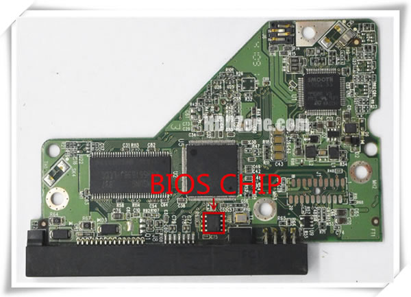 Carte PCB Contrôleur Pour Disque Dur Western Digital WD10EADS-22M2B0 - 2060-701640-002