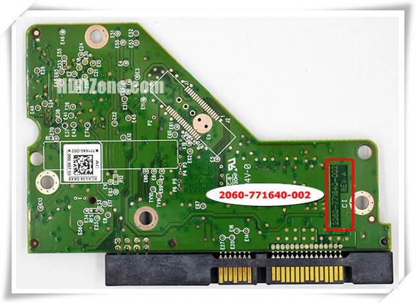 Carte Contrôleur PCB Western Digital WD10EALS - SATA II, Pour Réparation Disque Dur