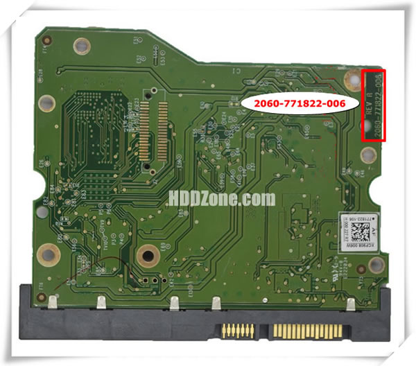 WD PCB 2060-771822-006 PCB Number