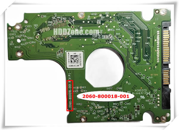 WD PCB 2060-800018-001 PCB Number