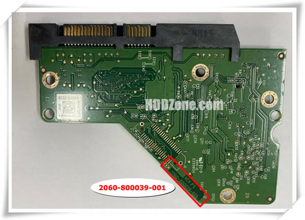 WD PCB 2060-800039-001 PCB Number