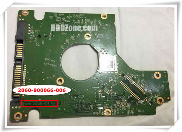 WD PCB 2060-800066-006 PCB Number
