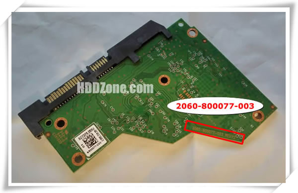 WD PCB 2060-800077-003 PCB Number