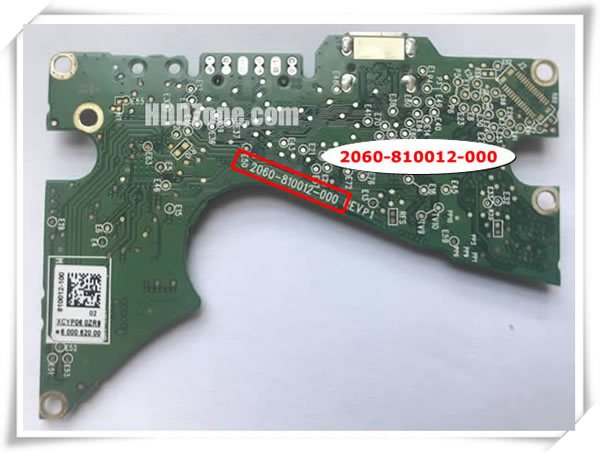 WD PCB 2060-810012-000 PCB Number