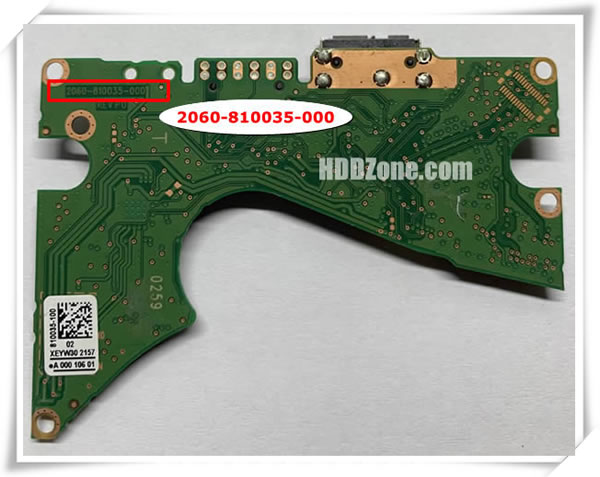 WD PCB 2060-810035-000 PCB Number