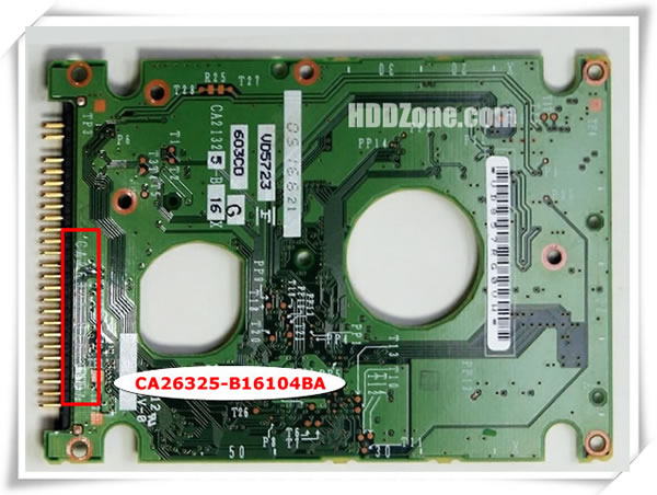 Fujitsu PCB CA26325-B16104BA PCB Number