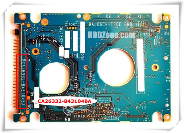 Fujitsu PCB CA26332-B43104BA PCB Number