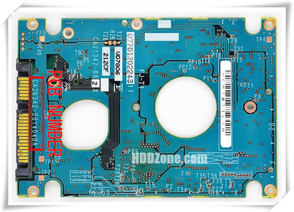 Fujitsu PCB CA26342-B81404BA PCB Number