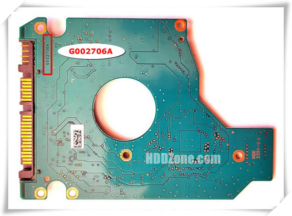 Toshiba PCB G002706A PCB Number